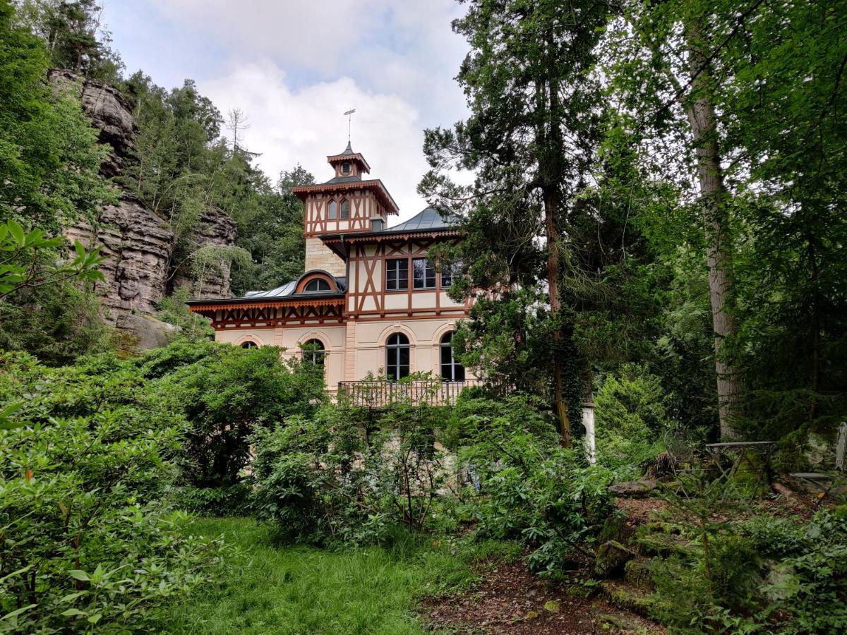 Ferienwohnung Jagdschloss Bielatal Rosenthal-Bielatal Exterior foto