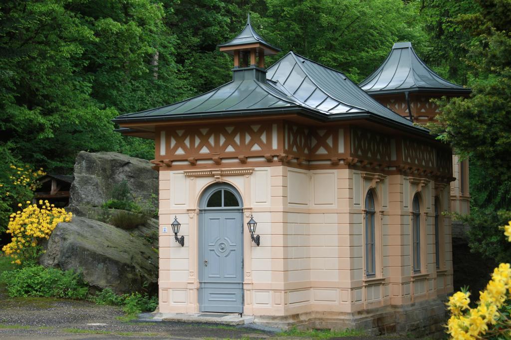 Ferienwohnung Jagdschloss Bielatal Rosenthal-Bielatal Exterior foto