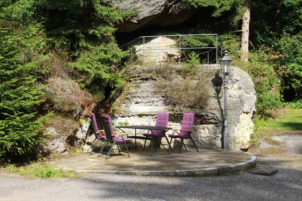 Ferienwohnung Jagdschloss Bielatal Rosenthal-Bielatal Exterior foto